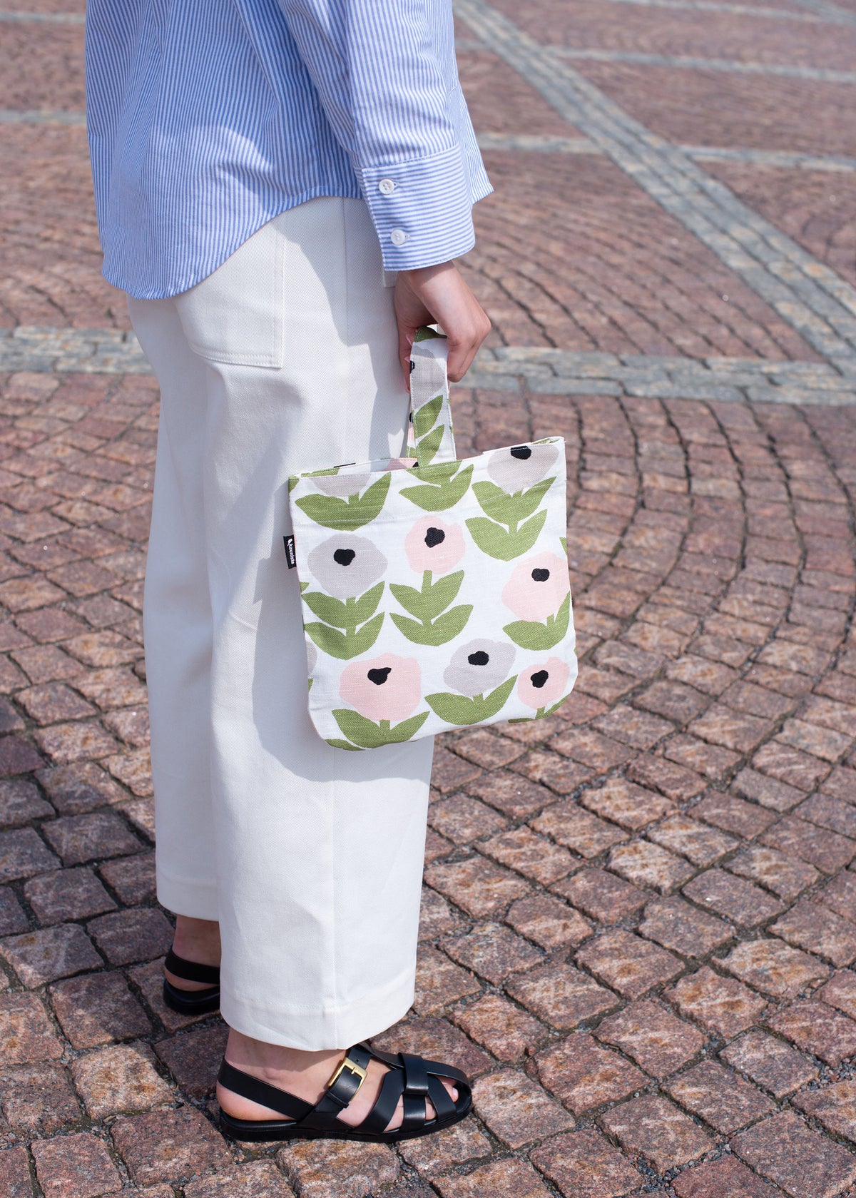 Flora Grey Mini Bag