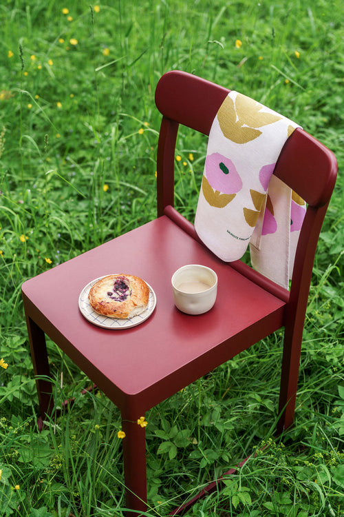 Flora Pink Kitchen Towel