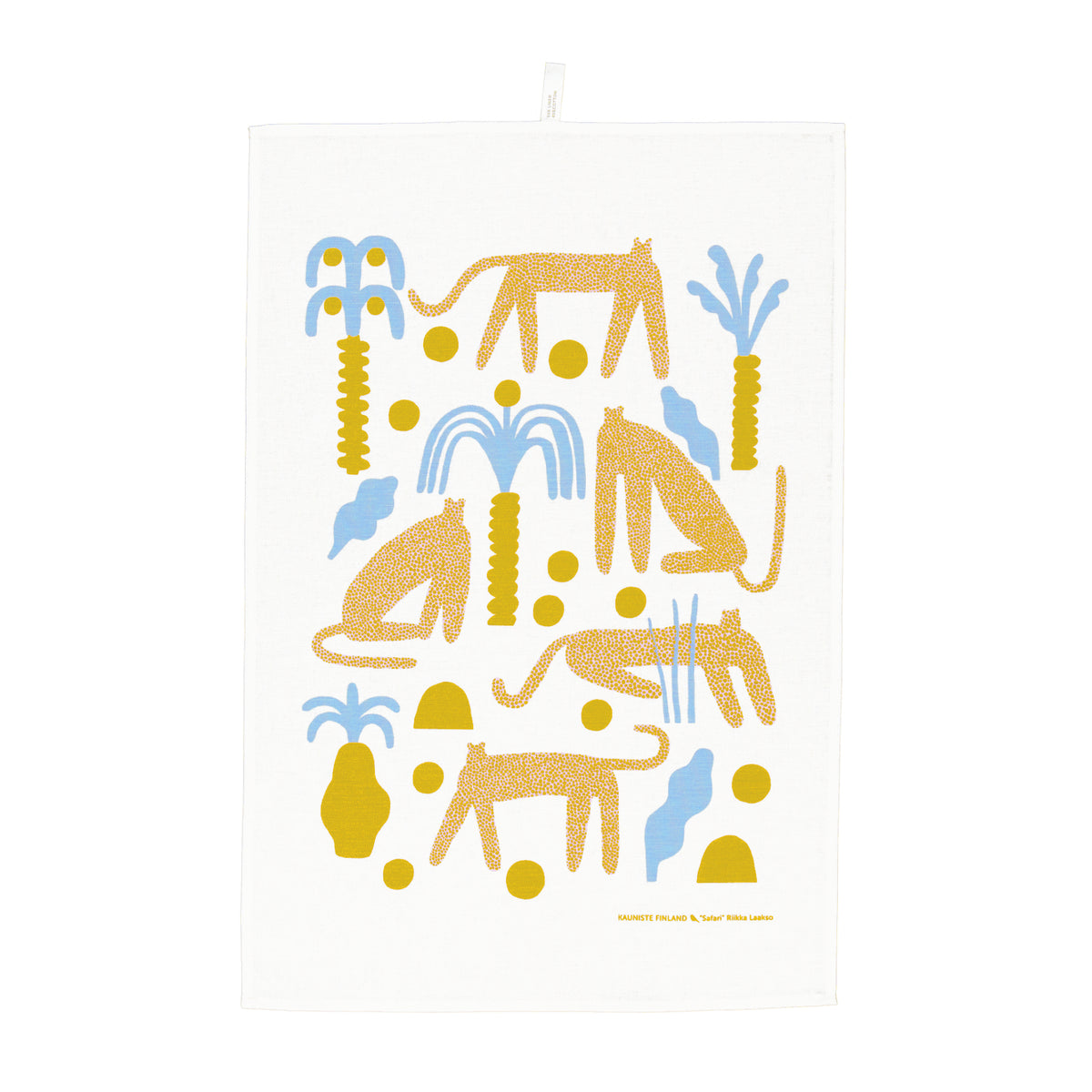 Safari Yellow Kitchen Towel