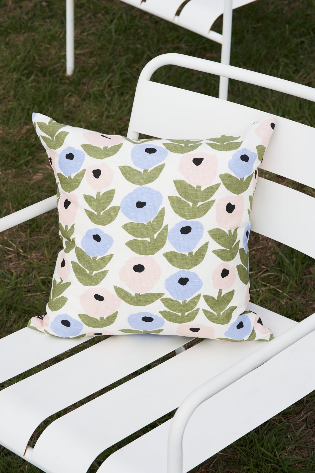 Flora Blue Cushion Cover