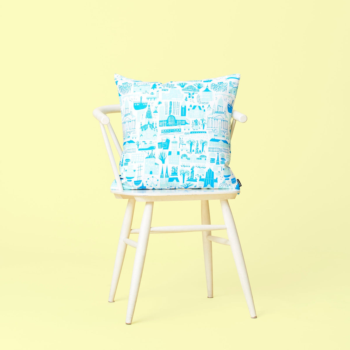 Helsinki Blue Cushion Cover