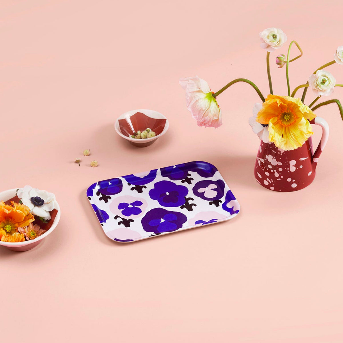 Orvokki Blue Tray