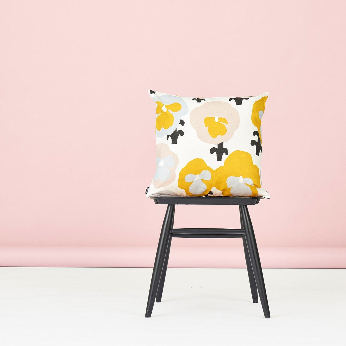 Orvokki Yellow Cushion Cover