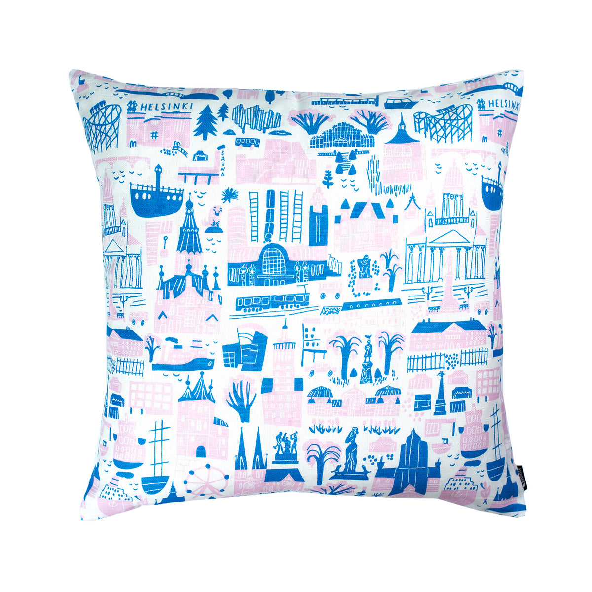 Helsinki Pink Cushion Cover