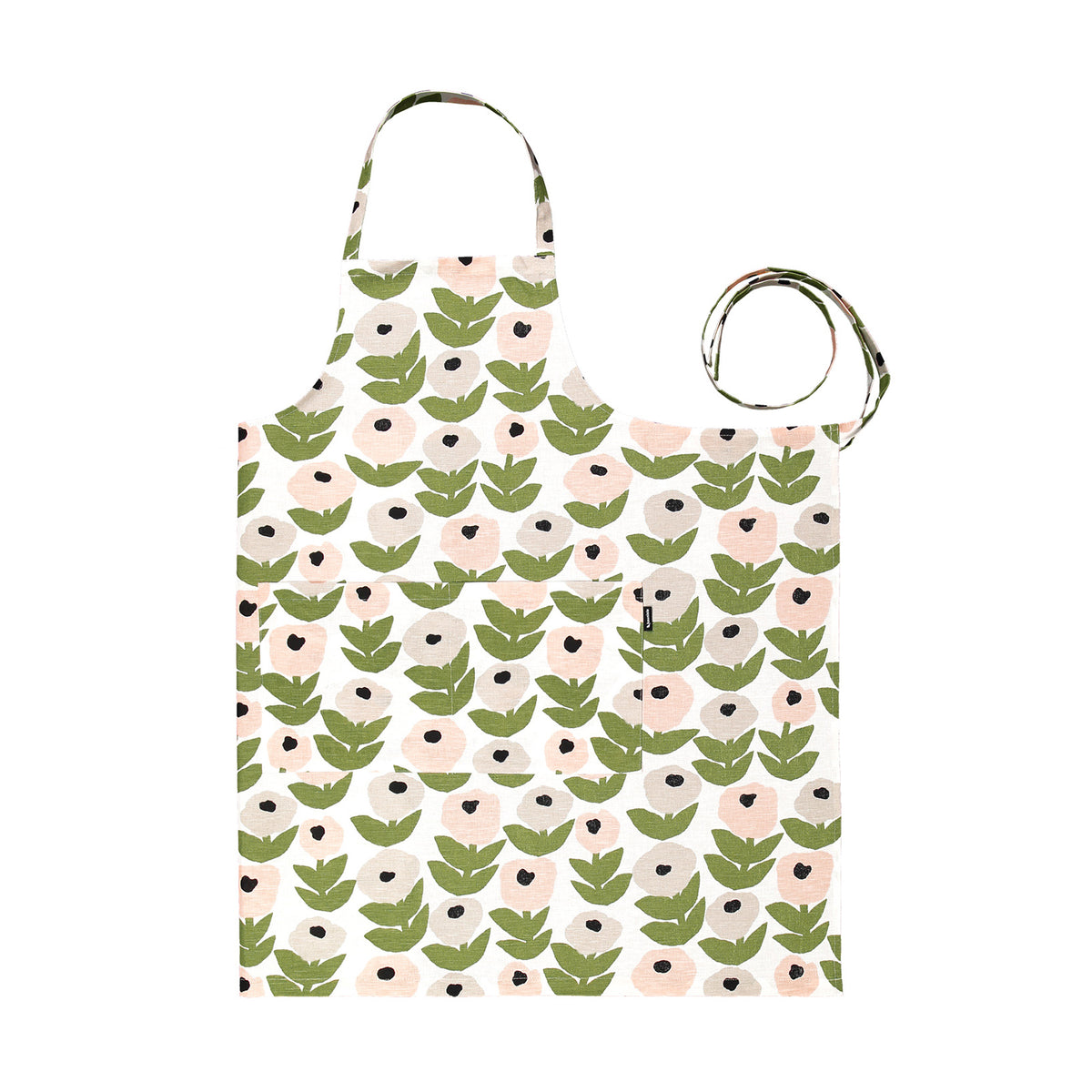 Flora Grey Apron