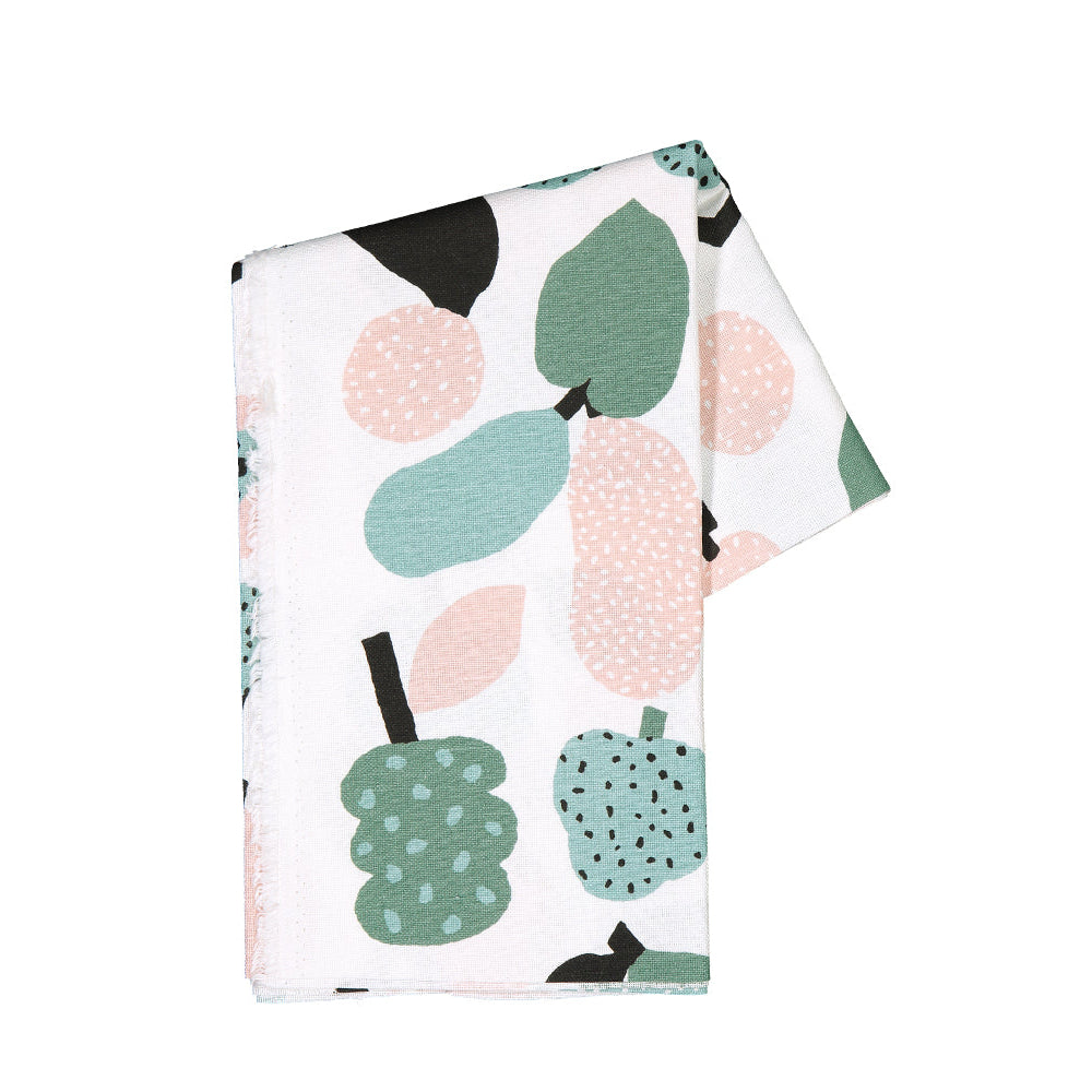 Tutti Frutti Light Green Linen Fabric