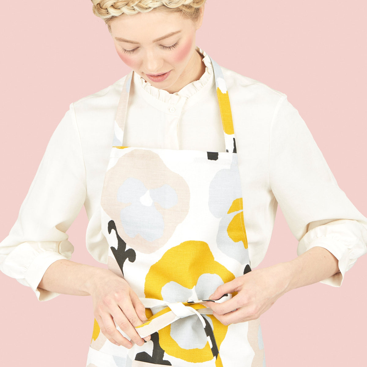 Orvokki Yellow Apron